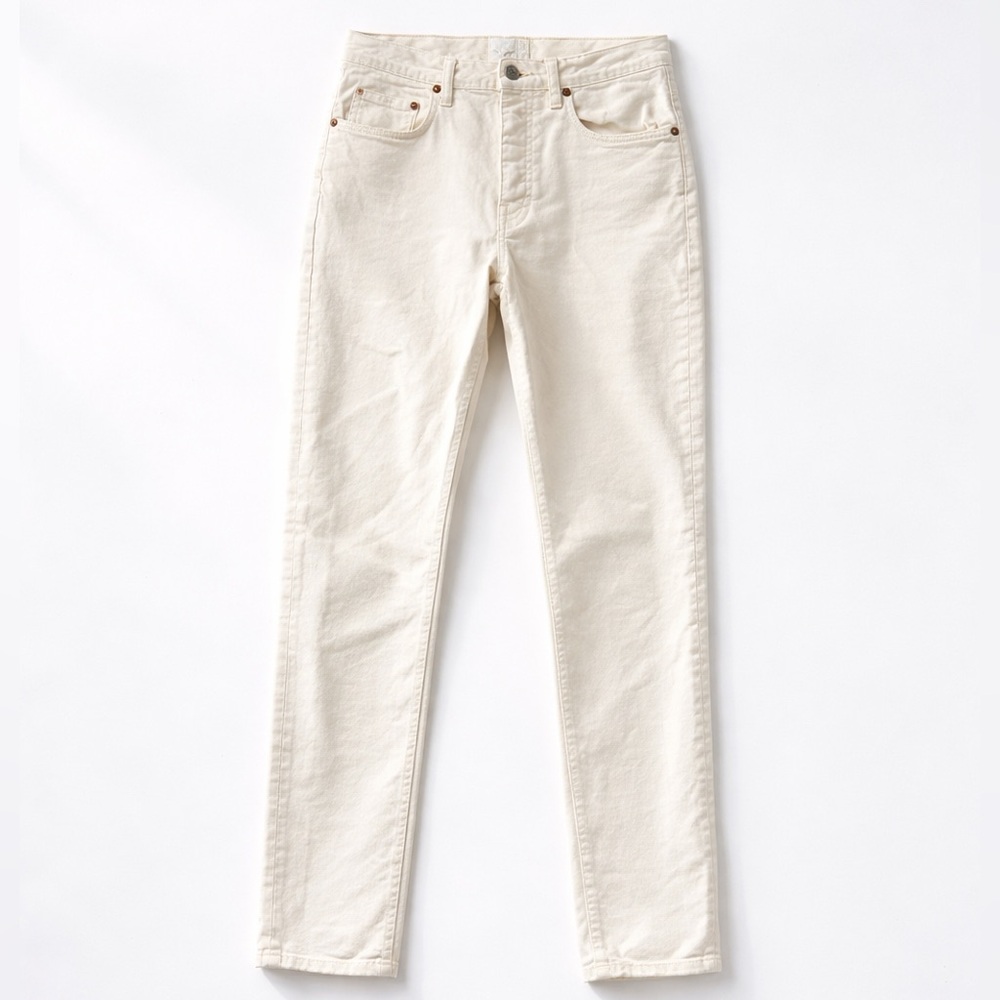 Acne Studios Town White Vintage Jeans